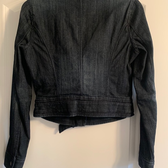 Women’s Express Motorcycle Jean Jacket - Picture 3 of 8